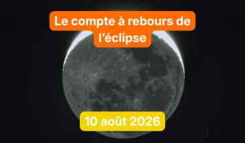 Le compte à rebours de l'éclipse - 10 août