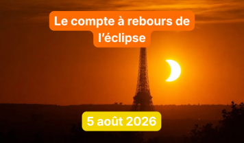 Le compte à rebours de l'éclipse - 5 août