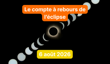 Le compte à rebours de l'éclipse - 6 août