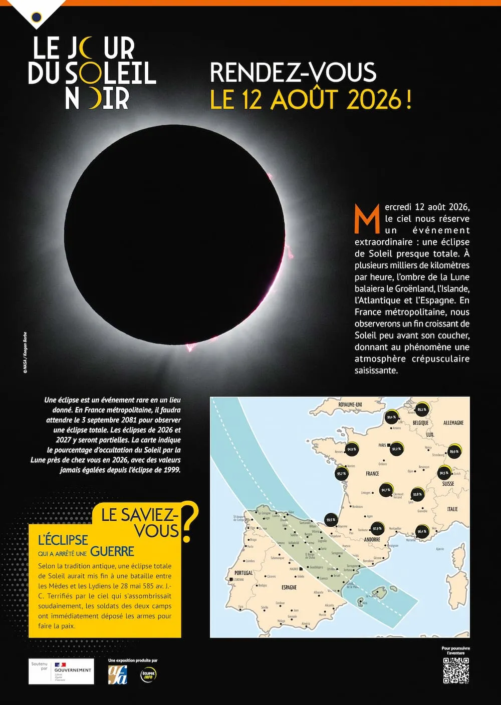 "Le jour du Soleil noir" - Exposition astronomique